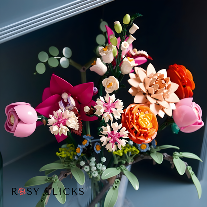 Pretty Pink Flower Bouquet