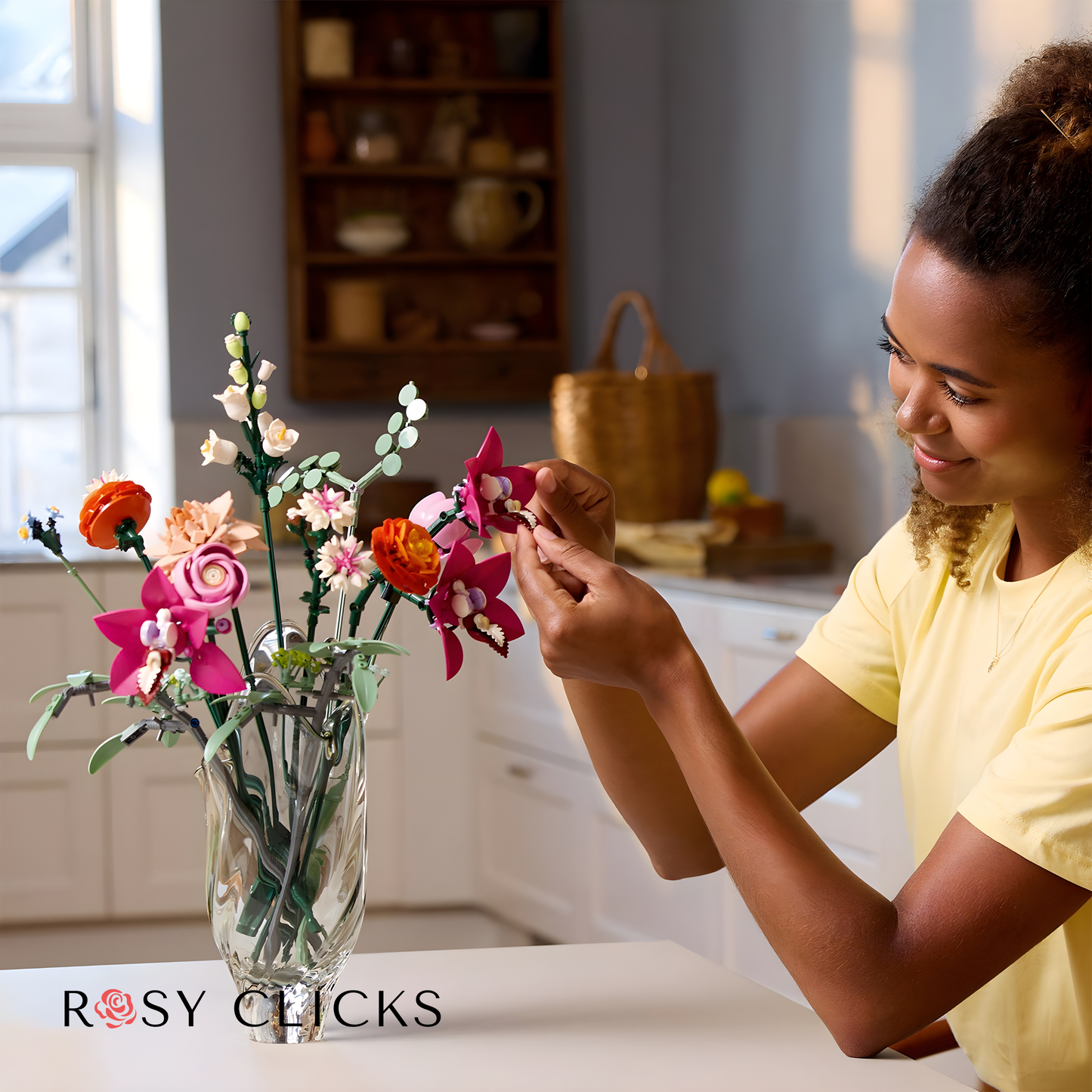Pretty Pink Flower Bouquet