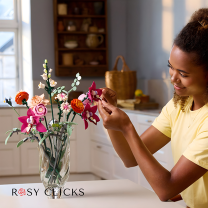 Pretty Pink Flower Bouquet
